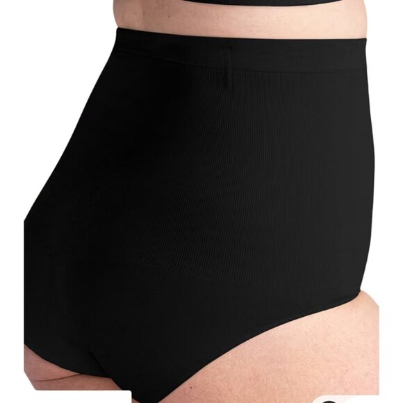 Shapermint Black High-Waisted Panties(2) - Picture 2 of 7